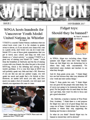 cover image of Wolfington Post - Issue 2